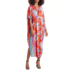 Brand new ๐ Natori Ume Caftan Burnt Orange Combo ๐คฉ