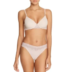 Best reviews of ๐งจ Natori Bliss Perfection All Day Underwire Contour Bra & Thong Frose ๐