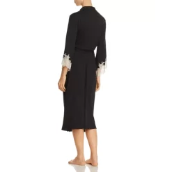 New 🌟 Natori Luxe Shangri-La Robe Black 🎉 -Natori Shop unnamed file 228