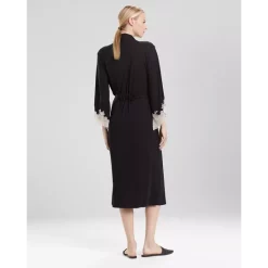 New 🌟 Natori Luxe Shangri-La Robe Black 🎉 -Natori Shop unnamed file 229