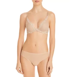 New 😉 Natori Feathers Contour Plunge Bra Cinnamon 🥰 -Natori Shop unnamed file 24