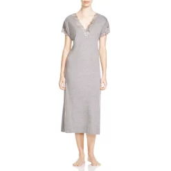 Deals 💯 Natori Zen Floral Lace Nightgown Heather Navy Blue 💯 -Natori Shop unnamed file 244