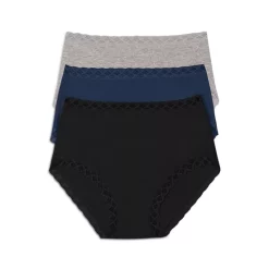 Budget 👏 Natori Bliss Full Briefs, Set Of 3 Heather Grey/cruise/black ✔️ -Natori Shop unnamed file 309