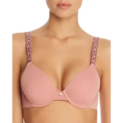 Best reviews of 🎁 Natori Pure Luxe Full Fit Contour Bra Midnight Navy/antique Peach 👏 -Natori Shop unnamed file 40