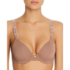 Best reviews of 🎁 Natori Pure Luxe Full Fit Contour Bra Midnight Navy/antique Peach 👏 -Natori Shop unnamed file 41