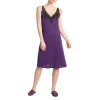 Hot Sale 🛒 Natori Lace Trim Chemise Amethyst With Black Lace 🤩 -Natori Shop unnamed file 447