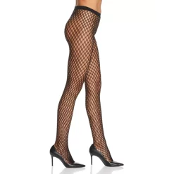 Wholesale 😀 Natori Double Weave Fishnet Tights Black 🤩