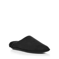 Promo ๐ Natori ๐ฉ Women's Cuddle Suede Shearling Lined Slippers Sand Stone โจ