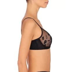 Best Pirce 🛒 Natori Botanique Embroidered Unlined Underwire Bra Black 😍 -Natori Shop unnamed file 478
