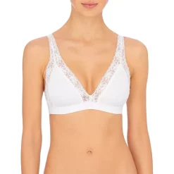 Budget ๐ Natori Discreet Convertible Wireless Bra White ๐