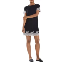 Promo 🔔 Natori Shangri-La Sleep 👚 Shirt Black/cocoon 🔔