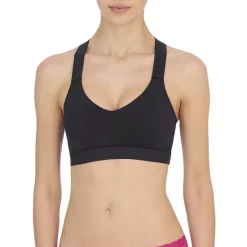 Best Sale 🔔 Natori Dynamic Racerback Low Impact Sports Bralette Rose/white ✔️