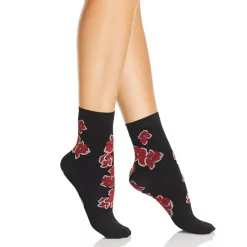 New 🎁 Natori Ginza Opaque Slinky 🧦 Socks Black 🎉