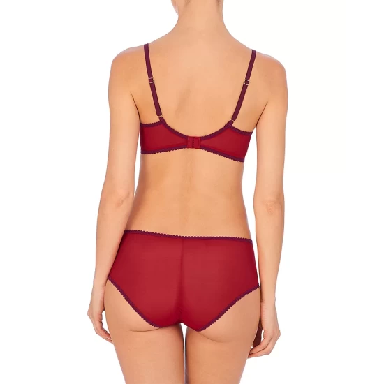 Deals 🎁 Natori Imperial Lace Panel Girl Brief Strawberry/ Cabernet ⭐ 5 Deals 🎁 Natori Imperial Lace Panel Girl Brief Strawberry/ Cabernet ⭐ - Image 3