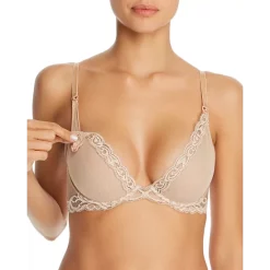 Discount 😍 Natori Feathers Plunge Underwire Maternity Nursing Bra Black ✨ -Natori Shop unnamed file 686