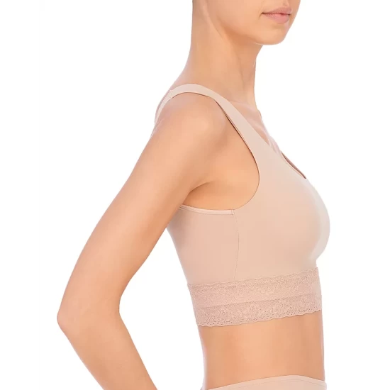 Brand new 🔔 Natori Bliss Perfection Lace Trim Bralette Cafe 🔥 5 Brand new 🔔 Natori Bliss Perfection Lace Trim Bralette Cafe 🔥 - Image 3