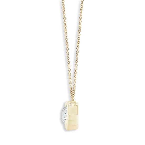 Cheapest 🔔 Natori 14K Yellow Gold Indochine Tapered Five Diamond Hexagon Bar Necklace, 16-17" White 🔥 2 Cheapest 🔔 Natori 14K Yellow Gold Indochine Tapered Five Diamond Hexagon Bar Necklace, 16-17" White 🔥 - Image 2